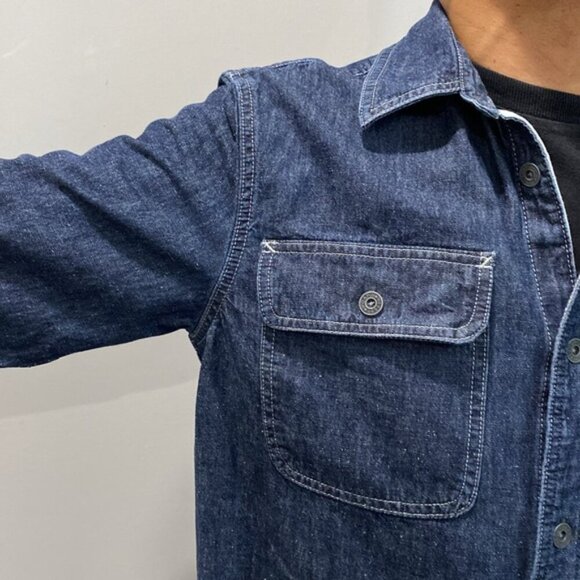 Gap Denim Shirt, Blue Jean Shirt - Picture 6 of 12